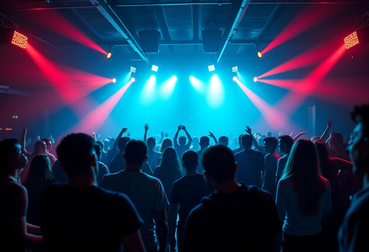 discothèque  lumières