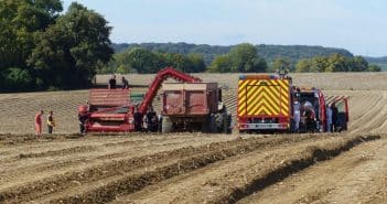 Accident mortel dans une exploitation agricole
