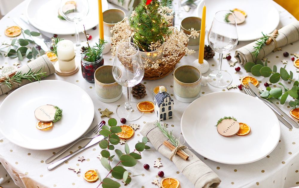 Quelques idées pour décorer sa table de Noël
