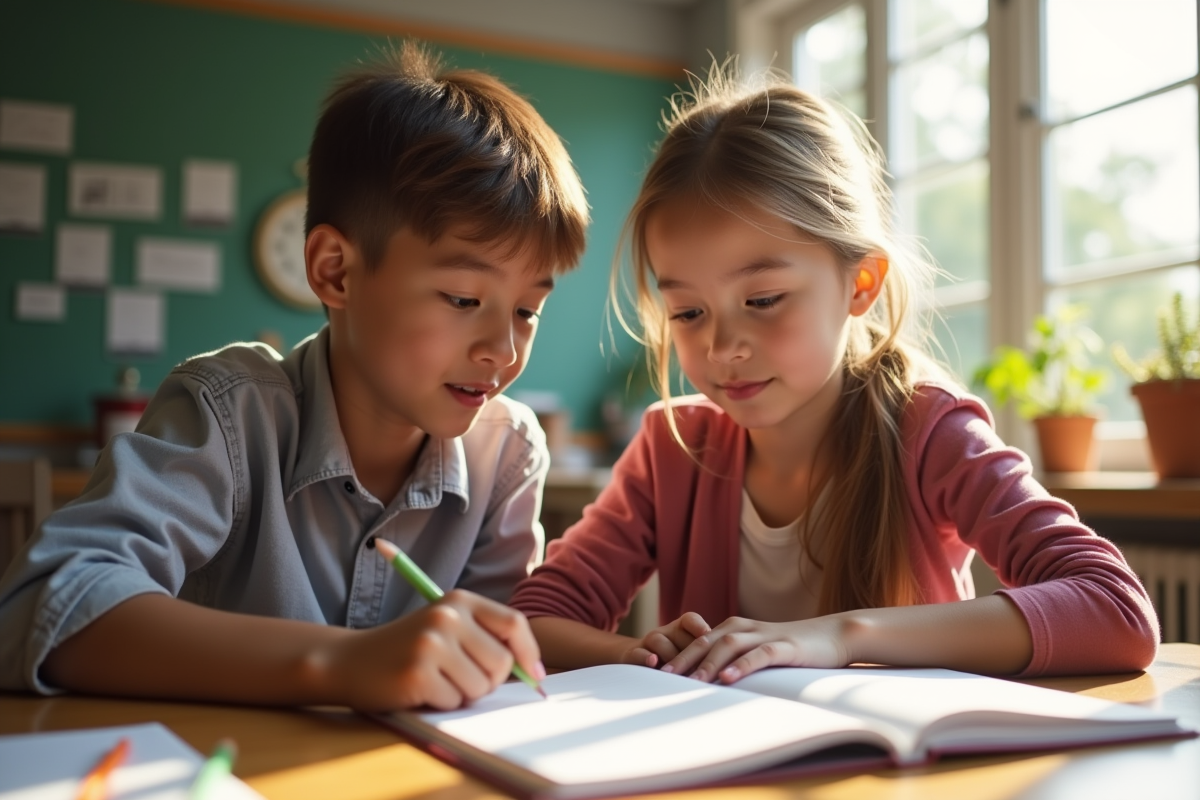 enfants apprentissage